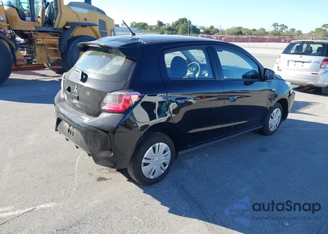 2024 Mitsubishi Mirage Es/Le z USA, uszkodzony, nr VIN ML32AUHJ8RH034408